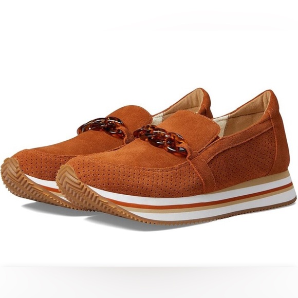 Pelle Moda Shoes - Pelle Moda Odalis Suede Shoes In Cognac Suede size 8